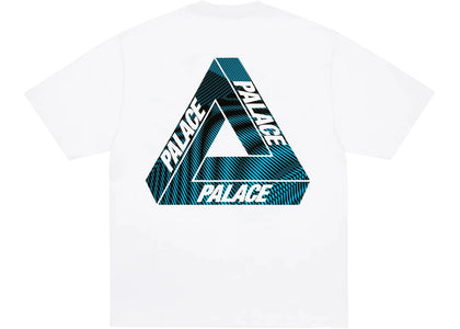 Palace Tri-Vex T-Shirt White/Blue - apparel view 2