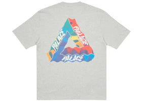 Palace Tri-Visions T-shirt Grey Marl