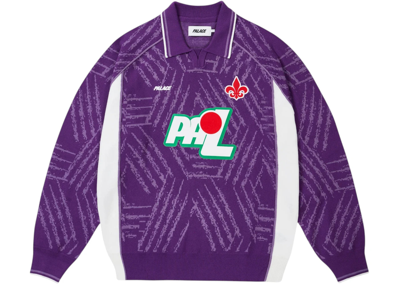 Palace Viola Knit Sweater Sour Grape - vue secondaire A