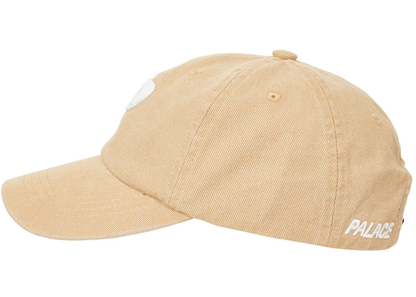 Palace Washed Twill P 6-Panel Khaki - vue secondaire B
