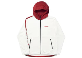 Palace Waximum Echo Tech Fleece Hood White - vue 360