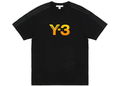 Palace Y-3 Logo T-Shirt Black - apparel view 2