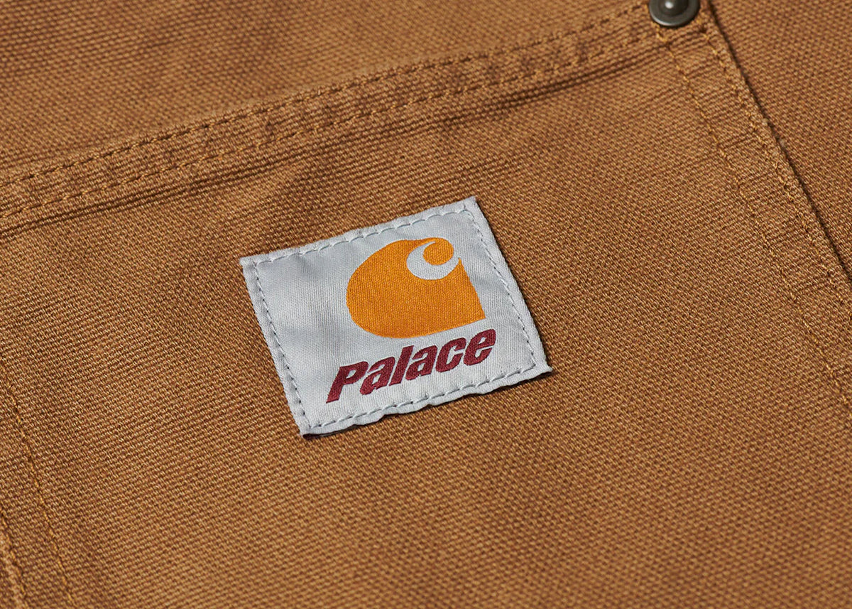 Palace x Carhartt WIP Michigan Coat Hamilton Brown Tobacco - vue secondaire B