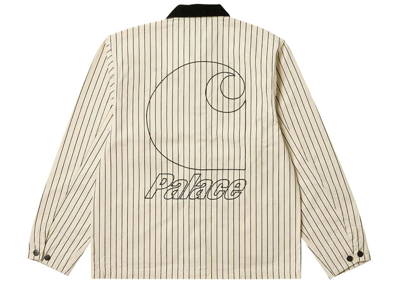 Palace x Carhartt WIP Michigan Coat Hickory Wax/Black - vue secondaire A