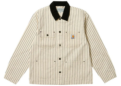 Palace x Carhartt WIP Michigan Coat Hickory Wax/Black - authentic Palace product