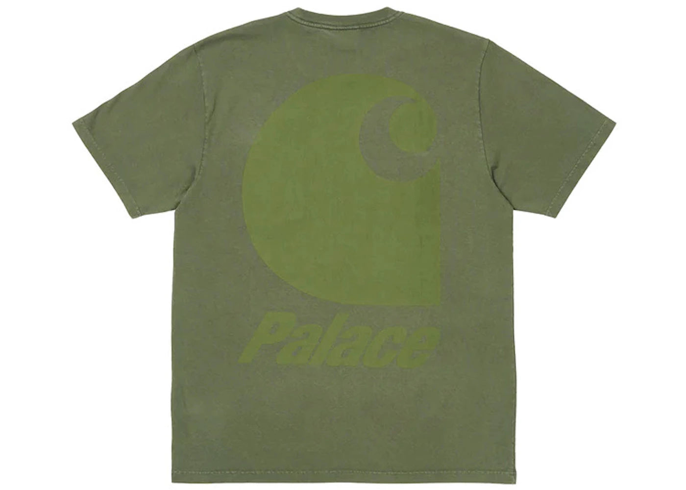Palace x Carhartt WIP S/S Pocket T-Shirt Dollar Green - vue secondaire A