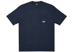 Palace x Engineered Garments Heavyweight T-shirt Navy - vue 360