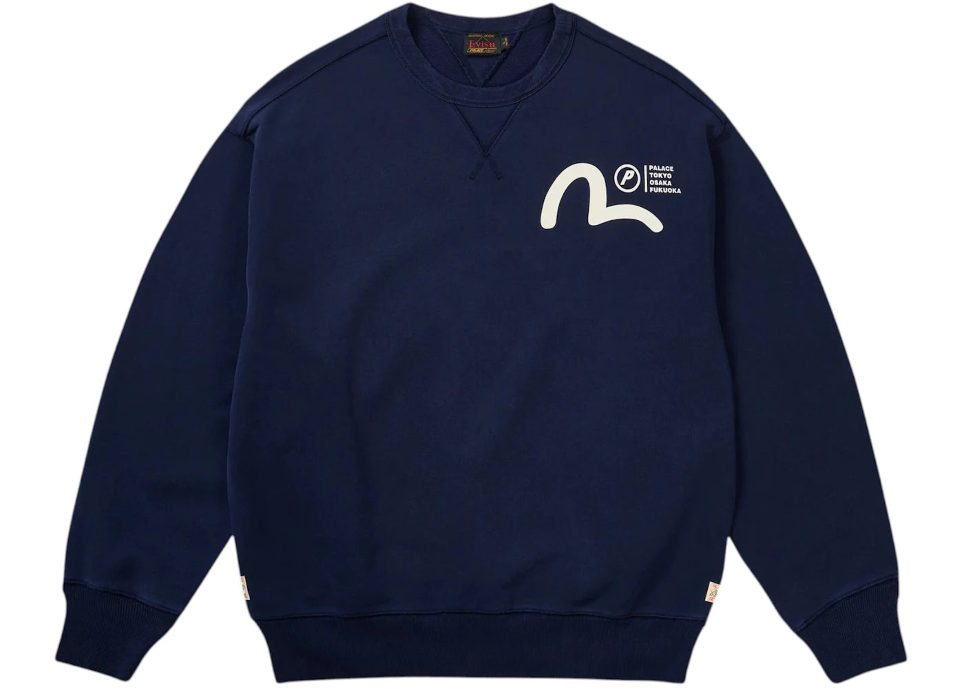 Palace x Evisu Crew Navy - vue secondaire B