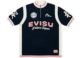Palace x Evisu Cycle Knit Navy