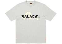 Palace x Evisu Logo T-Shirt Grey Marl