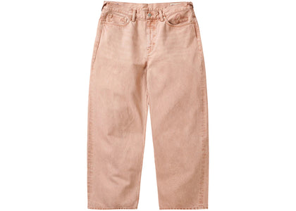 Palace x Evisu P90 Baggy Jean Pink Wash - authentic Palace product