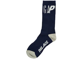 Palace x Gap Crew Socks Navy