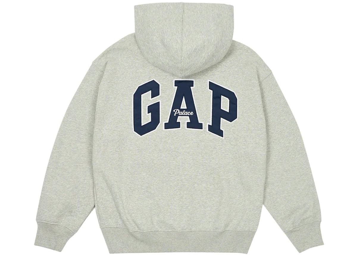 Palace x Gap Hood Grey - vue secondaire B