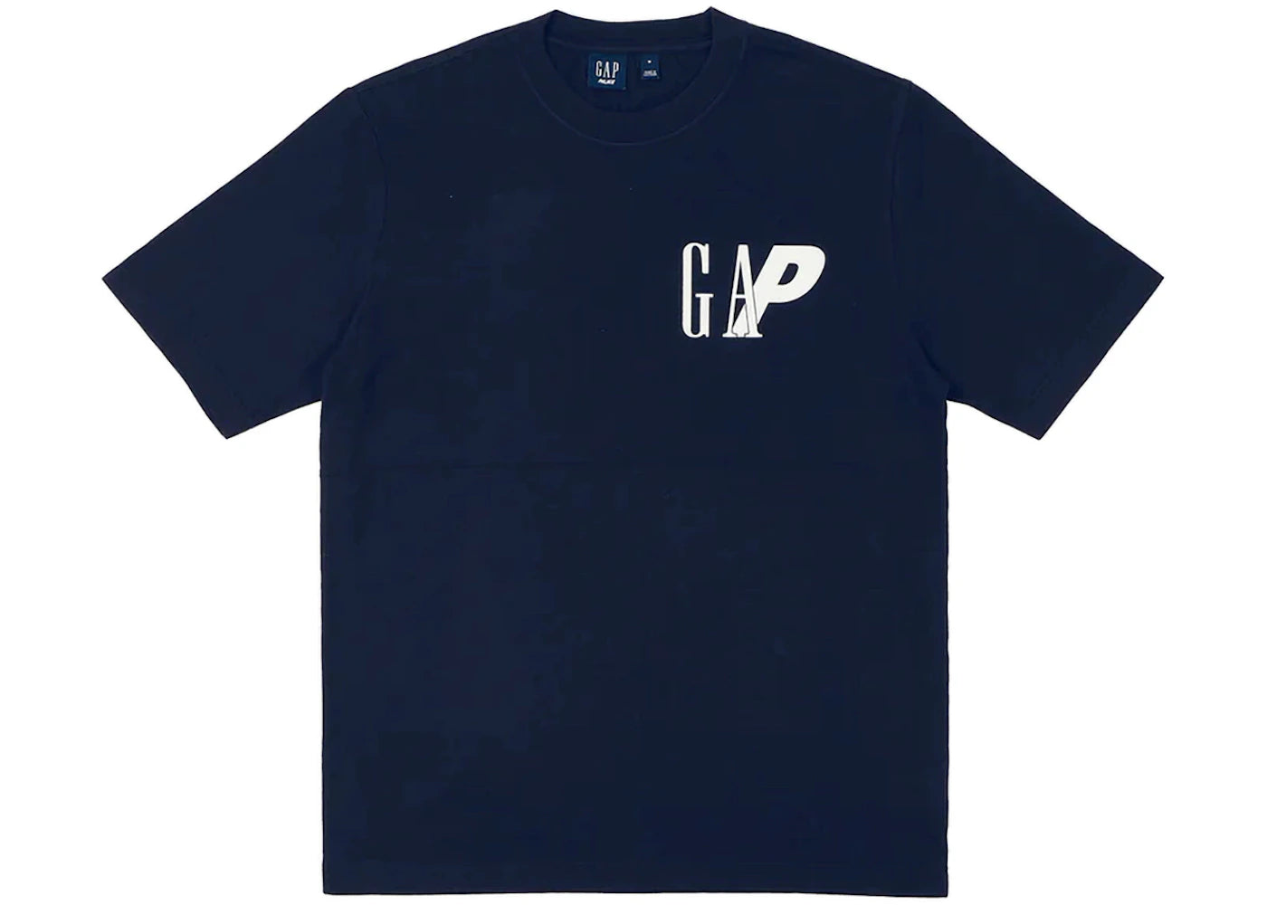 Palace x Gap T-Shirt Blue - vue 360