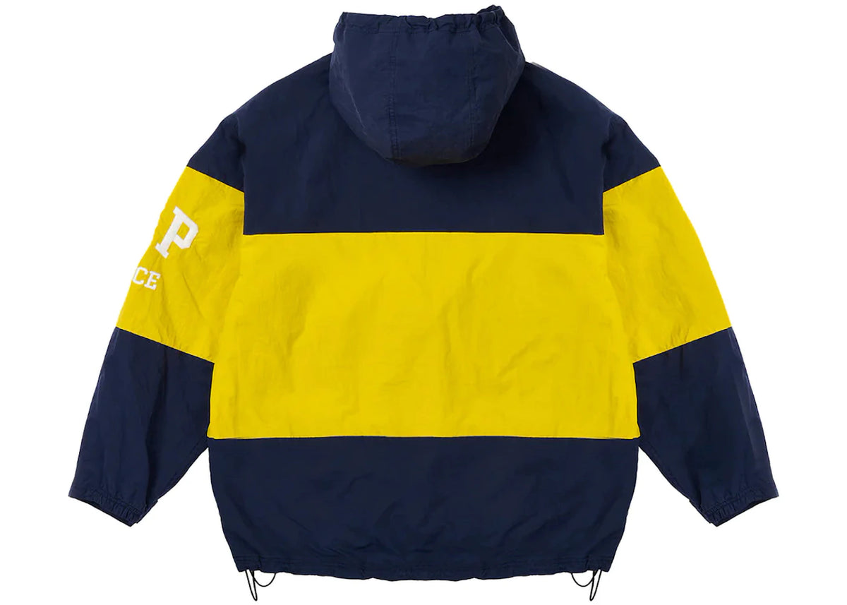 Palace x Gap Windbreaker Blue/Yellow - vue secondaire B