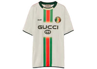 Palace x Gucci Printed Football Technical Jersey T-shirt White