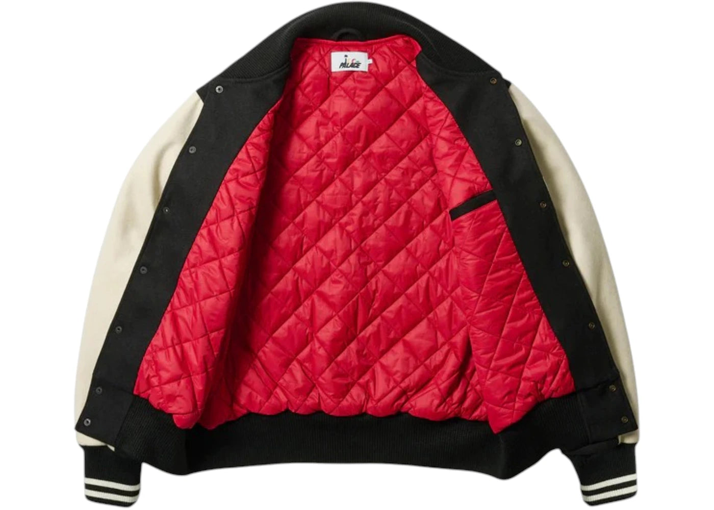 Palace x JCC+ Varsity Jacket Black - vue secondaire B