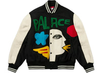 Palace x JCC+ Varsity Jacket Black