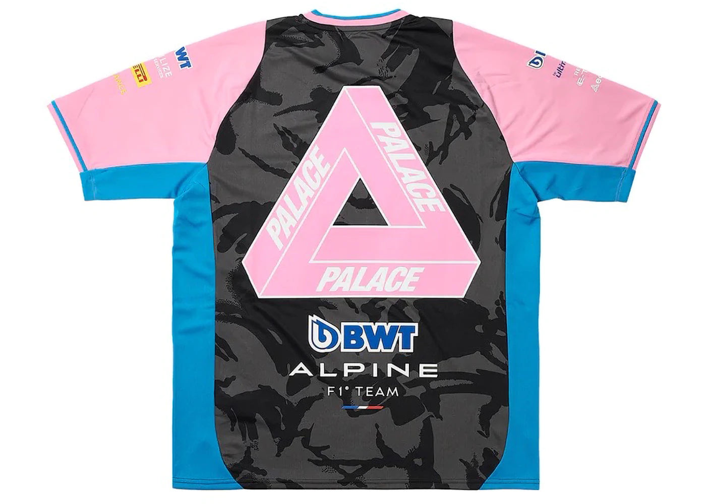 Palace x Kappa For Alpine Driver Jersey Night Desert Camo - vue secondaire B