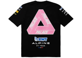 Palace x Kappa For Alpine T-shirt Black - vue 360