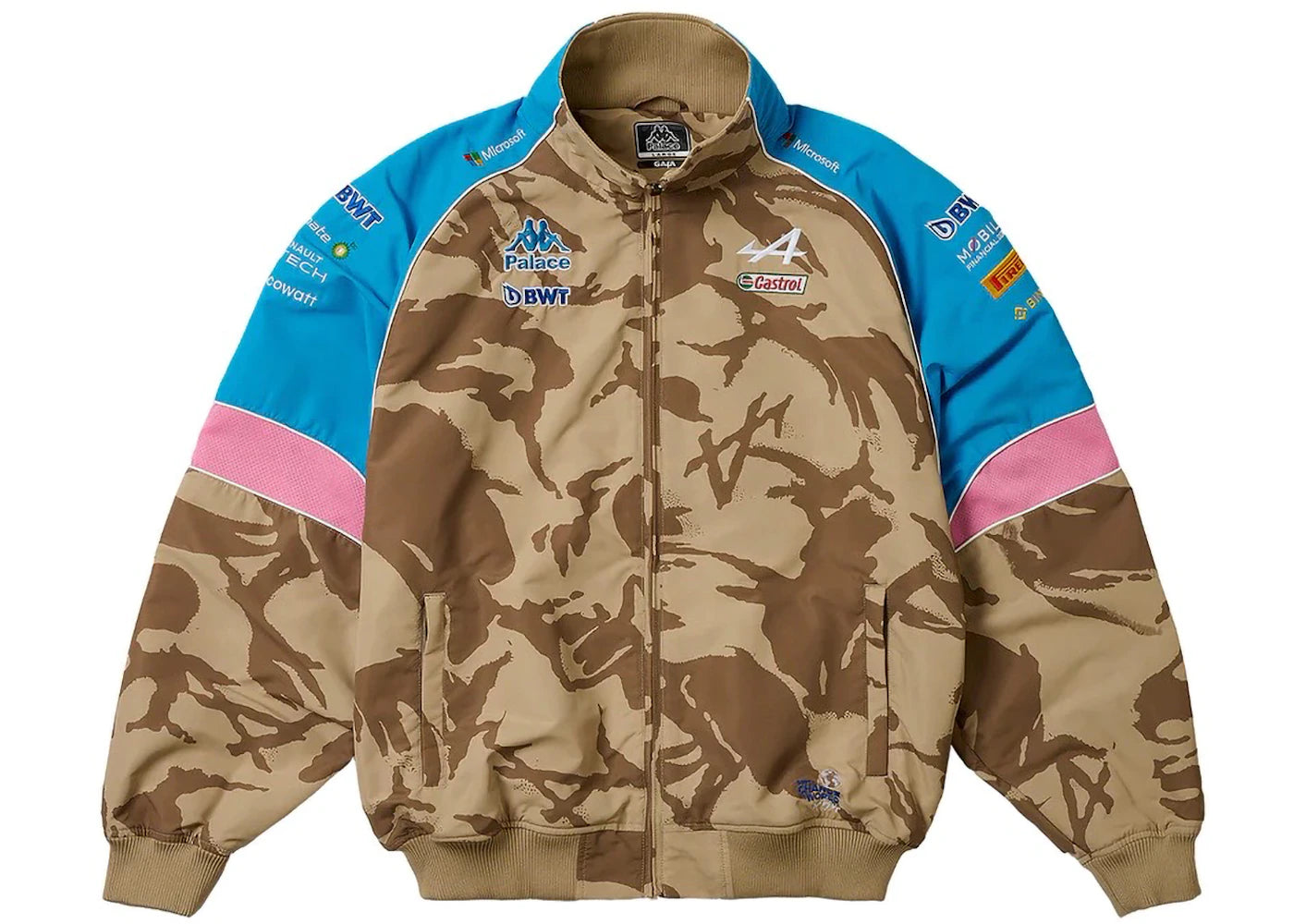 Palace x Kappa For Alpine Tracksuit Top Desert Camo - vue secondaire A