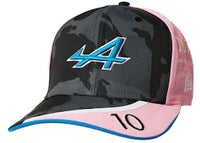 Palace x Kappa New Era For Alpine 9Fifty Curved Brim Pit Gasly Cap Night Desert Camo