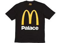 Palace x McDonald's Logo T-shirt Black