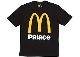 Palace x McDonald's Logo T-shirt Black