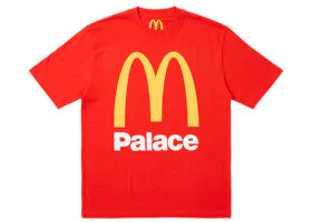 Palace x McDonald's Logo T-shirt Red