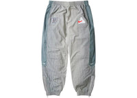 Palace x Nike England Solo Swoosh Track Pants Pewter Grey/Cool Grey/Bright Crimson