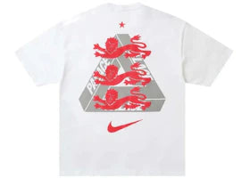 Palace x Nike England T-shirt White - authentic Palace apparel