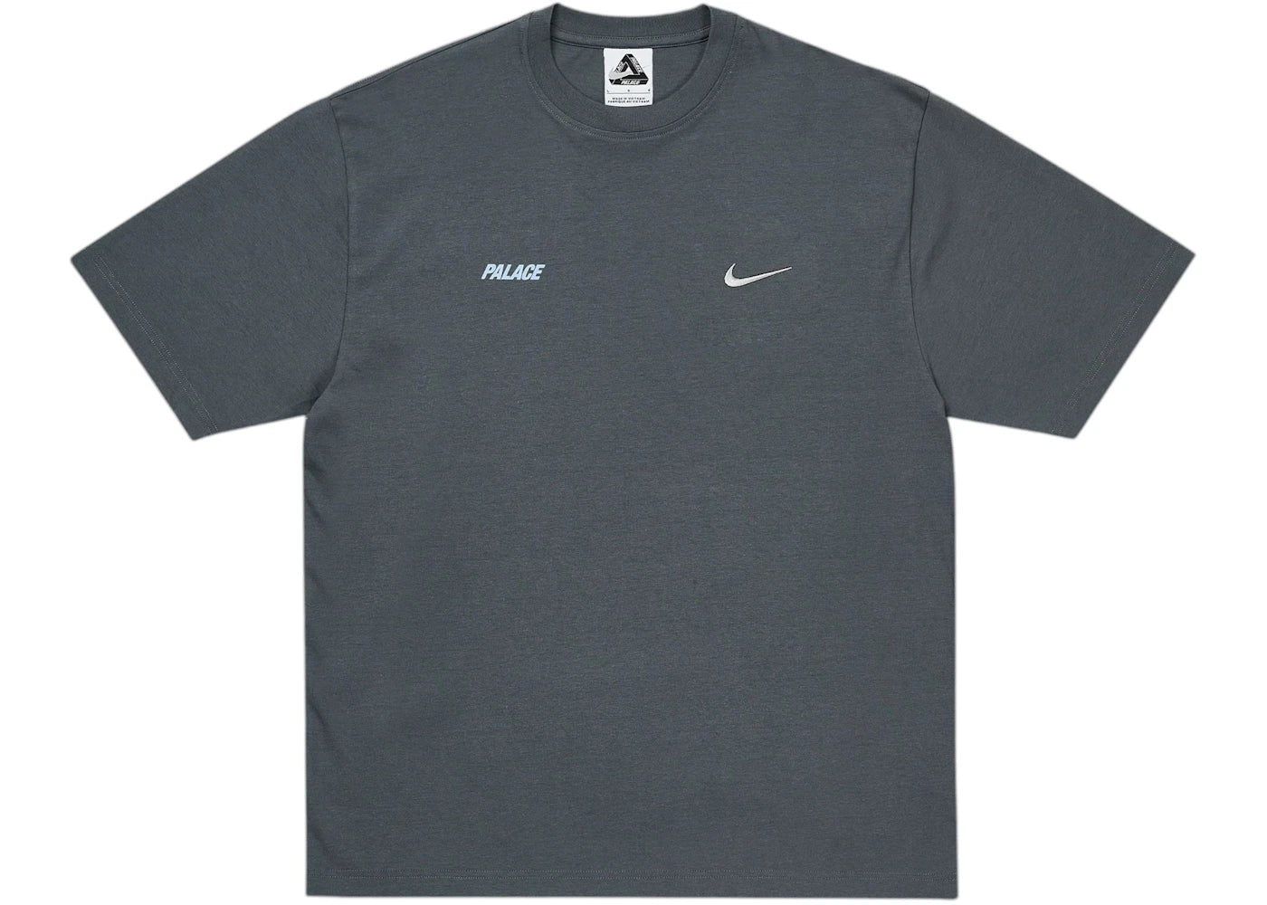 Palace x Nike Font Swoosh T-shirt Charcoal - vue secondaire B