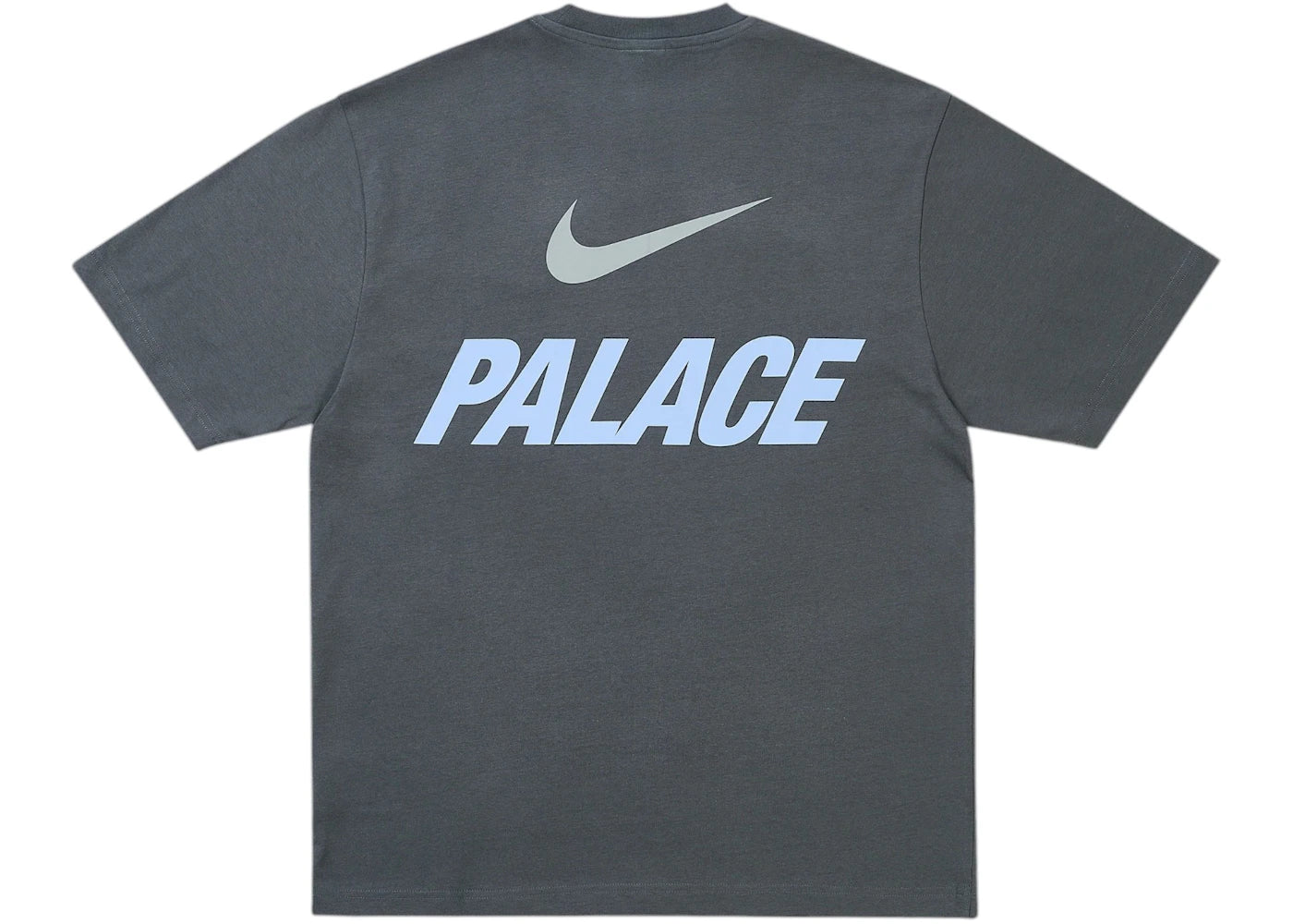 Palace x Nike Font Swoosh T-shirt Charcoal - vue secondaire A