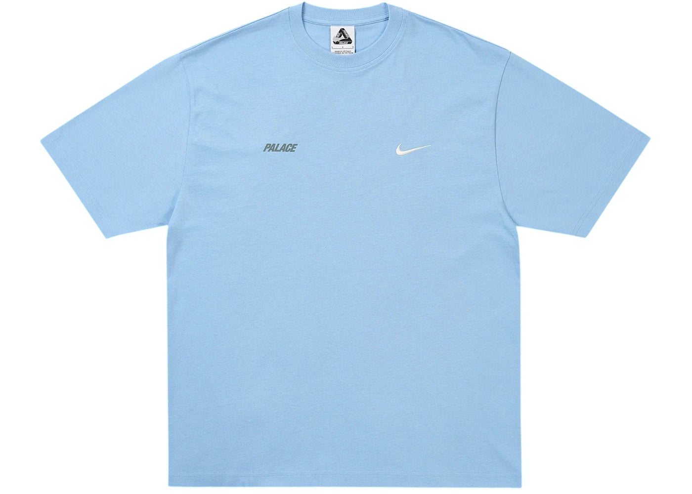 Palace x Nike Font Swoosh T-shirt Sky Blue - vue secondaire B
