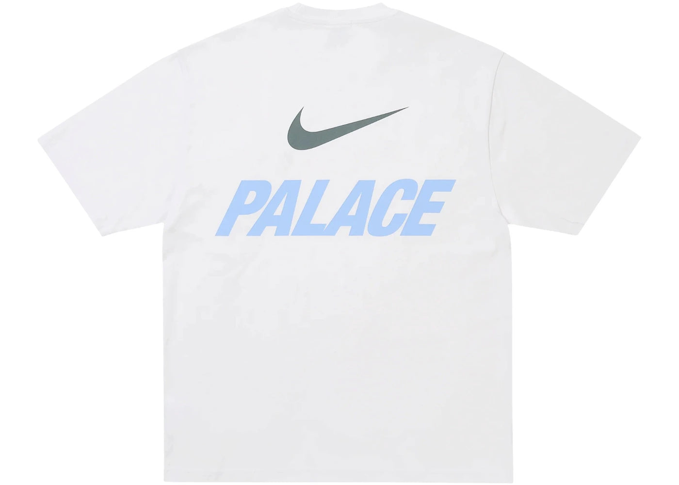 Palace x Nike Font Swoosh T-shirt White - vue secondaire A