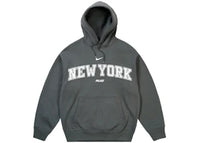 Palace x Nike New York Shop Hoodie Grey