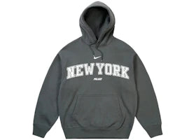 Palace x Nike New York Shop Hoodie Grey