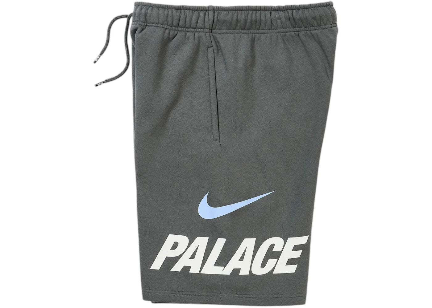Palace x Nike Sweat Short Charcoal - vue secondaire A