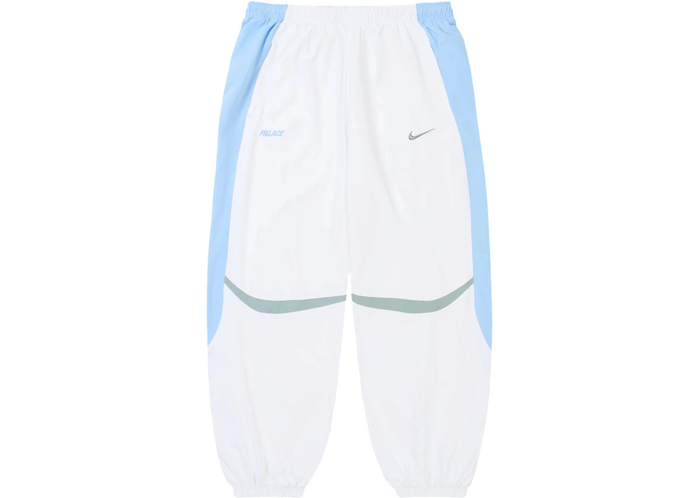 Palace x Nike Track Bottom White - vue 360