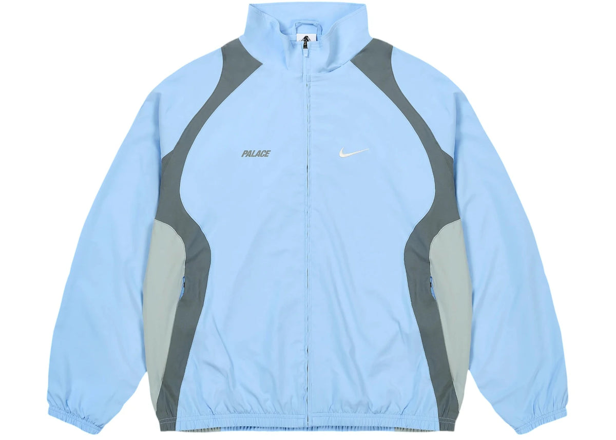 Palace x Nike Track Jacket Sky Blue - vue 360