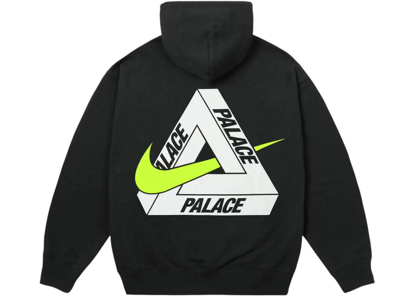 Palace x Nike Tri Swoosh Hood Black - vue 360