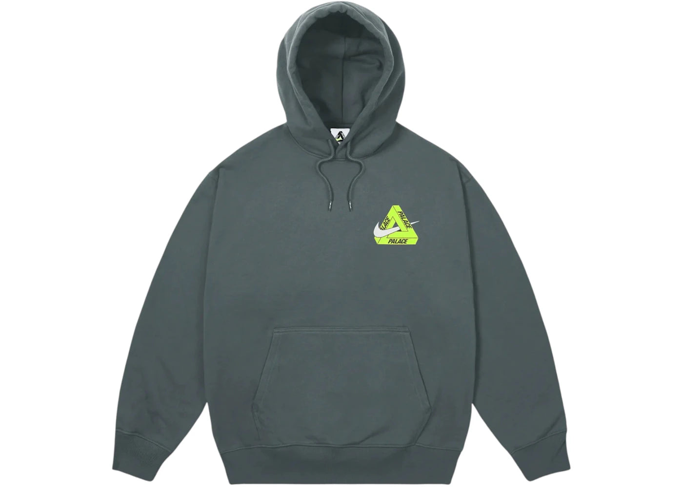 Palace x Nike Tri Swoosh Hood Charcoal - vue secondaire B