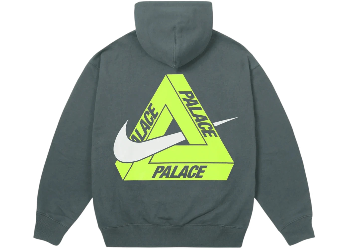 Palace x Nike Tri Swoosh Hood Charcoal - vue secondaire A