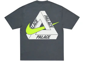 Palace x Nike Tri Swoosh T-Shirt Charcoal - vue 360