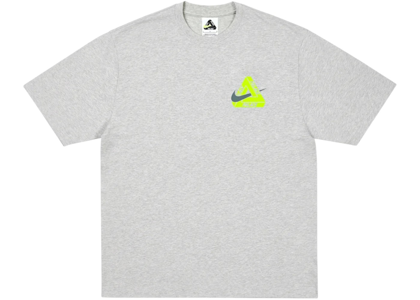 Palace x Nike Tri Swoosh T-Shirt Grey Marl - vue secondaire B