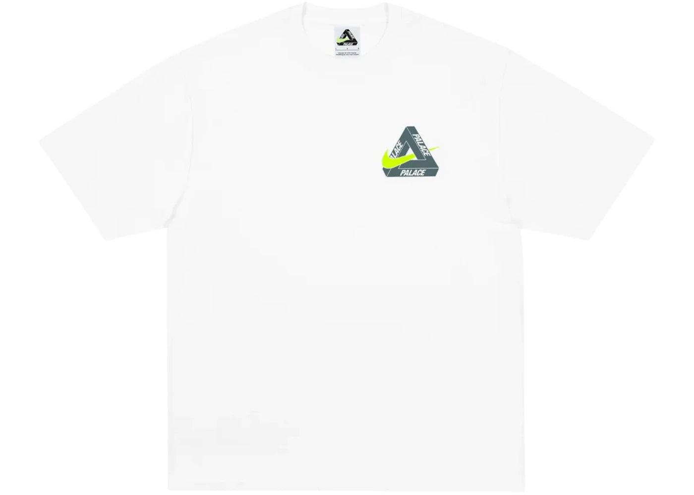 Palace x Nike Tri Swoosh T-Shirt White - vue secondaire B