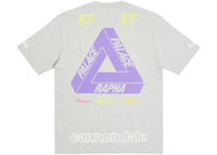 Palace x Rapha Off Bike T-Shirt Grey Marl