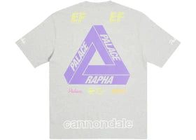 Palace x Rapha Off Bike T-Shirt Grey Marl