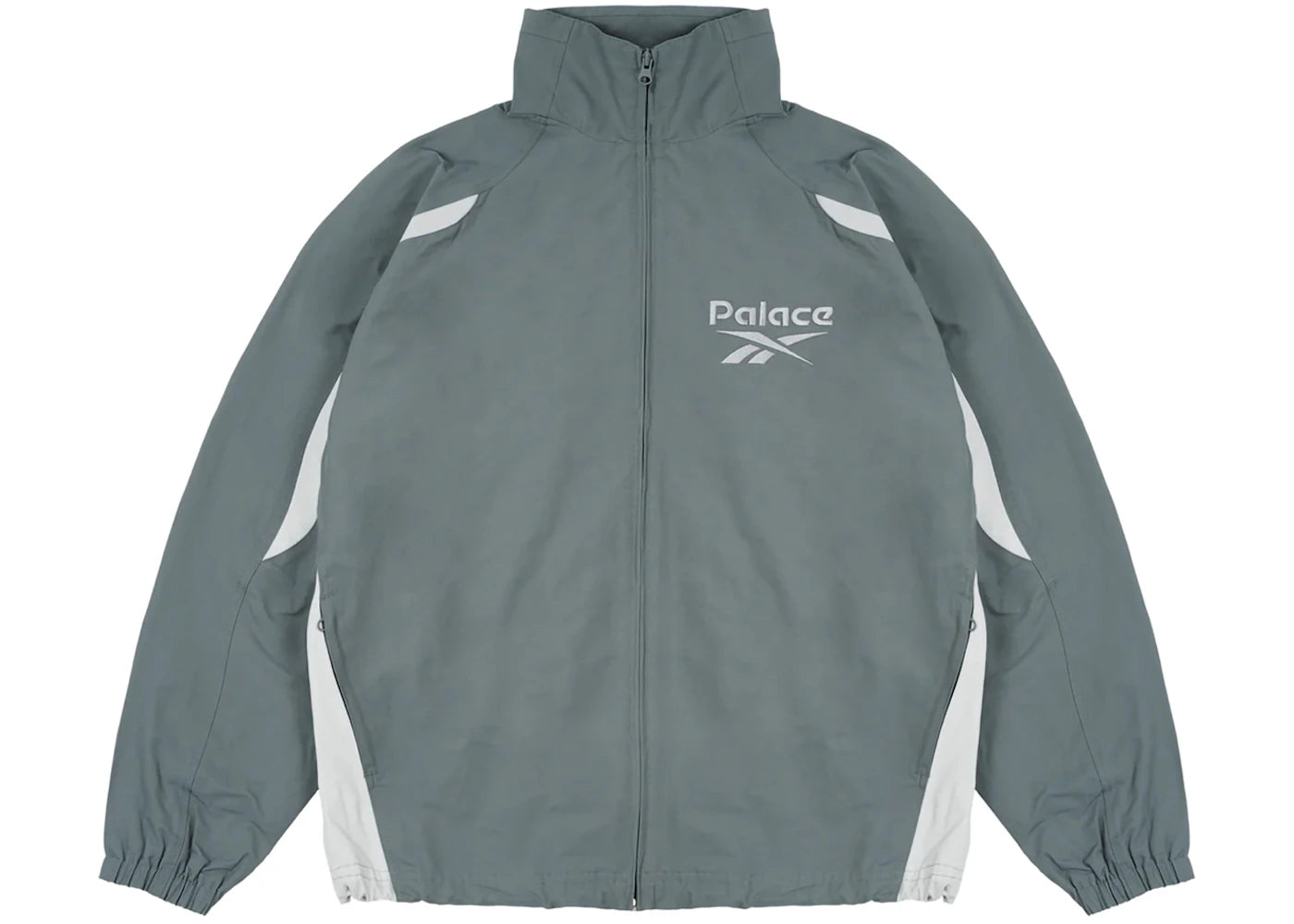 Palace x Reebok Track Jacket Grey - vue secondaire A