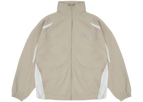 Palace x Reebok Track Jacket Off White - vue 360